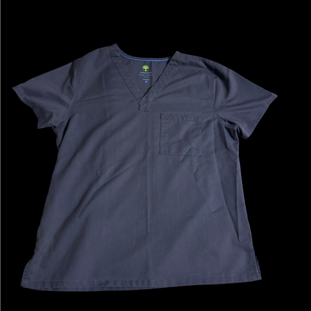 Healing Hands gray V-Neck Shirt